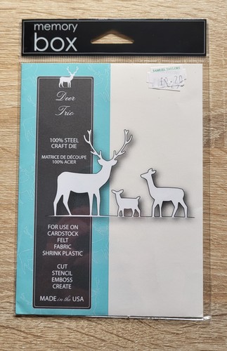 Memory box dies deer trio - memory,