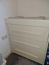 Mamas & Papas 3-Drawer Dresser and Changing Unit Plus Matching Items