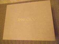 jimmy choo empty shoe box 30 x 24 11 cm with monogram tissue paper