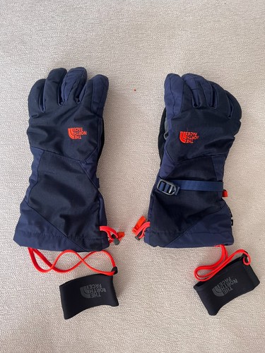 North face ski gloves navy - face,