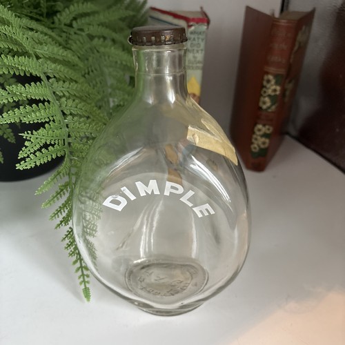Empty haig whiskey dimple - whiskey,