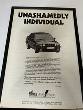 Framed Original Hartge E30 BMW