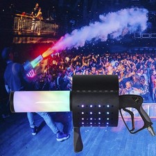 LED CO2 Gun + LED Confetti Cannon Machine CO2 Jet Stage Event For DJ Club Party