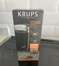Krupps Coffee and Spice Grinder F2034238 Brand New In Box with Instructions