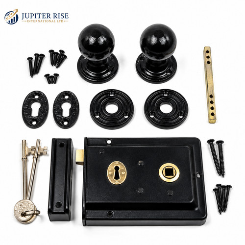 Traditional rim lock cast - traditional,