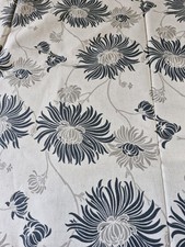 Laura Ashley Kimono charcoal fabric 143cm x 175cm