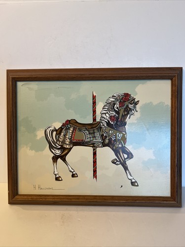 Hargrove signed carousel - signed,
