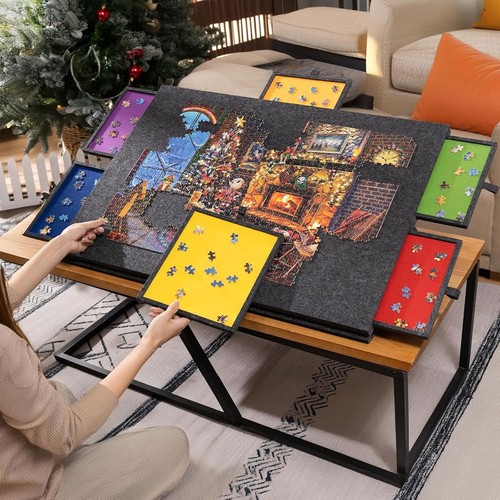 1000pcs tilting puzzle board - tilting,