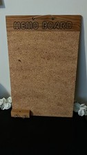 Old Cork and Wooden Memo