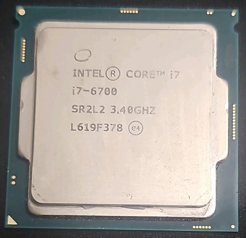 Intel core 6700 40 - i7-6700, 3.40