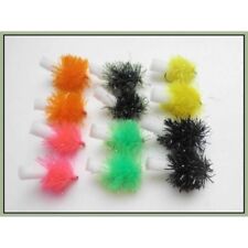 Foam Ass Blob Trout Fishing Flies,12 Pack, Mixed Colour, Size 10, Fly Fishing