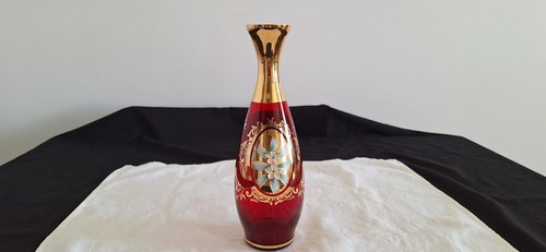 Vintage ruby red bohemian art - ruby,