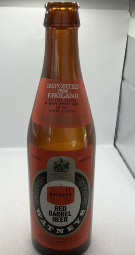 Red barrel beer watney - beer, “watney's"