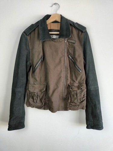 Superdry leather canvas - superdry, &