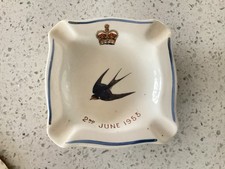Coronation Swallow Ashtray Dunn Bennett & Co Issued By Vaux Breweries Sunderland
