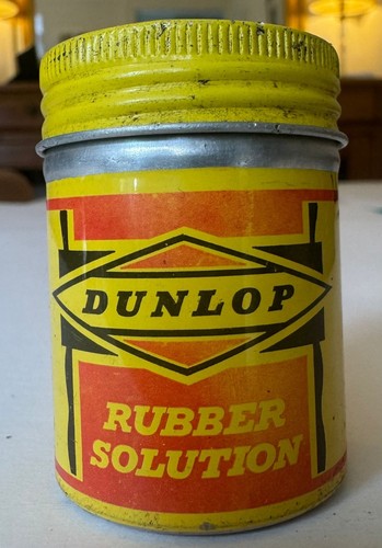 Vintage dunlop rubber - rubber, solution