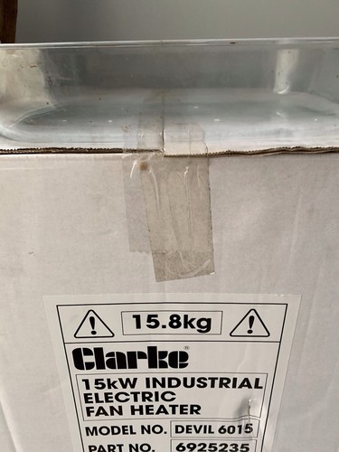 Clarke industrial heater - 15,
