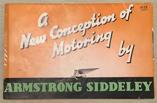 Armstrong siddeley car - car, range