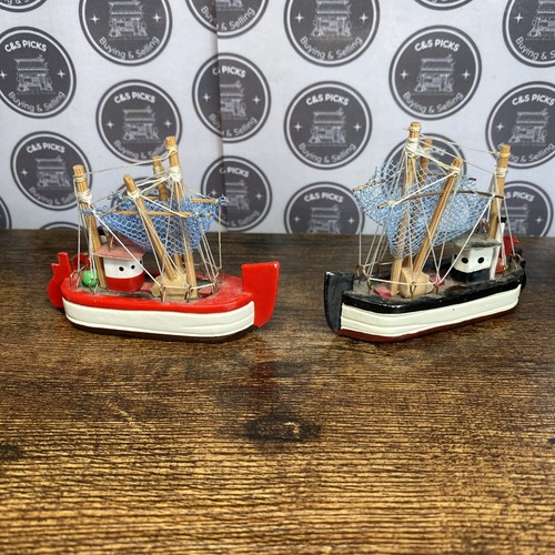 Vintage mini wooden shrimping - vintage,