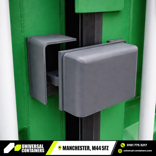 Container lock box - box, bolt