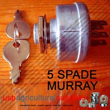 IGNITION SWITCH SCAG, HUSQVARNA, MTD, STIGA MOWERS WITH KEYS & NEXT DAY DEL