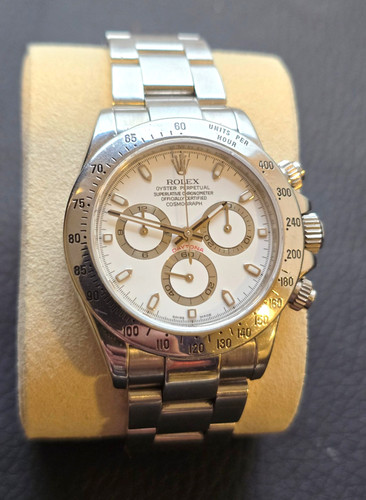 Rolex daytona white dial - white,