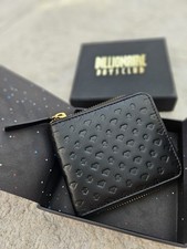 Billionaire Boys Club diamonds and dollars leather wallet
