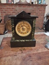 Vintage Slate Mantle Clock