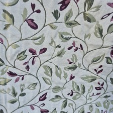 Pair Lined Pleated Curtains Ashley Wilde Group Voyage Cervino 46x 54" Jacquard