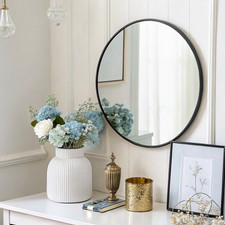 Large Round Wall Mirror