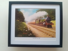 Philip Hawkins Steam Train print 'Great Western Style (1986)'   FRAMED