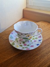 Queen's Cup & Saucer Fine Bone