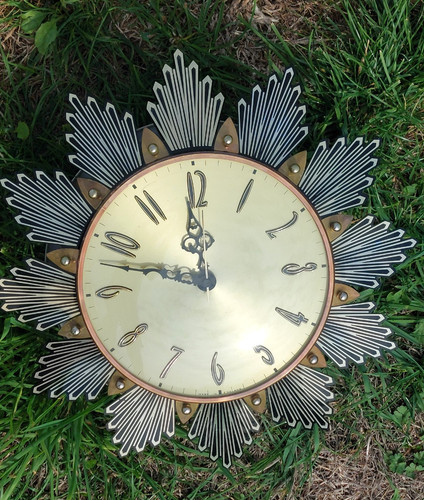 Vintage metamec sunburst wall - sunburst,