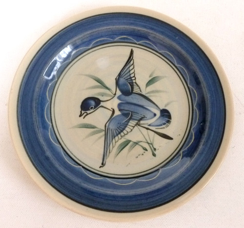 Holkham pottery blue bird - holkham,