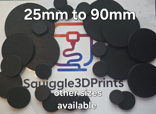 Various round bases - various,