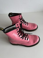 Dr. Martens Women's Pink Made In England Vintage Docs Size 6