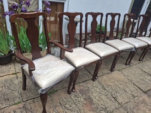 Queen ann style chairs - 10,