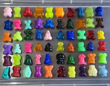 Complete ORIGINAL Set of 1996 Gogos Crazy Bones with Eggy Speedy & Jaws