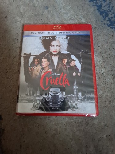 Cruella blu ray dvd - cruella, +
