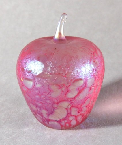 Glasform iridescent pink art - pink,