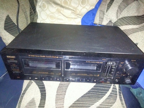 Teac double cassette tape - teac,