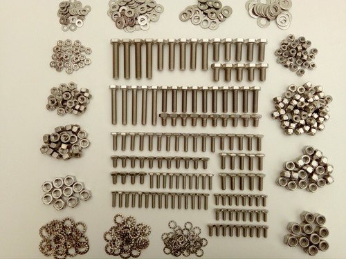 500pc stainless unf hex bolts - stainless,