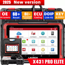 LAUNCH X431 PRO Elite V+ Professional Car OBD2 Diagnostic Device ALL SYSTEM Programming
