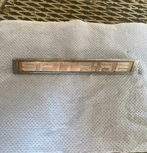 Triumph spitfire rear bonnet - triumph,