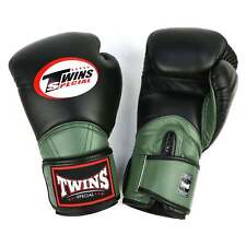 Twins Long Cuff Boxing Gloves Muay Thai Mens Sparring Fight 