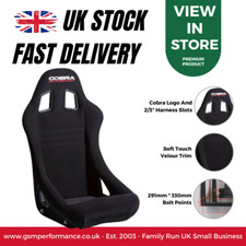 Cobra Monaco 2022 Edition Nylon FIA Motorsport Race Rally Sport Bucket Seat