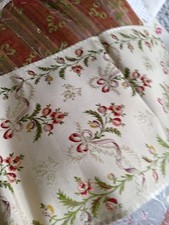 French Vintage Quilting /brocade /different Fabric Linen Samples