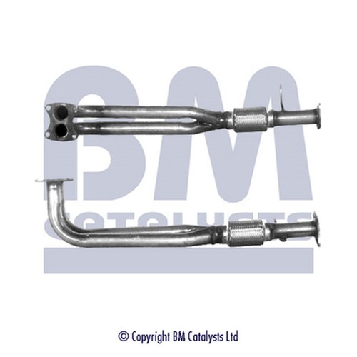 Front exhaust pipe - exhaust, +