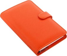 Filofax Saffiano Personal Compact Organiser - Orange