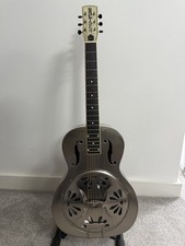 Gretsch G9221 Bobtail Round Neck Acoustic-Electric Steel Body Spider Cone